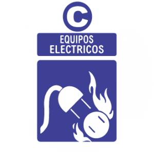 Extintor especial para fuegos eléctricos 2kg - Proextin